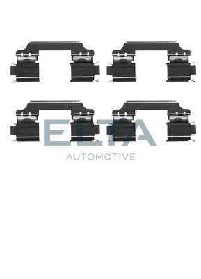 Kit d'accessoires, plaquette de frein à disque ELTA AUTOMOTIVE EA8502