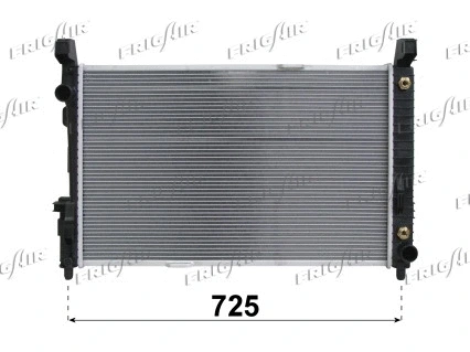 Radiateur, refroidissement du moteur FRIGAIR 0106.3101