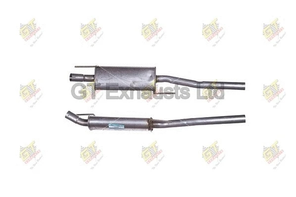 Silencieux arrière GT Exhausts GVW263