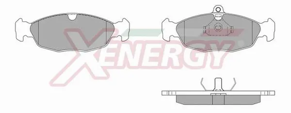 Kit de plaquettes de frein, frein à disque AP XENERGY X40409