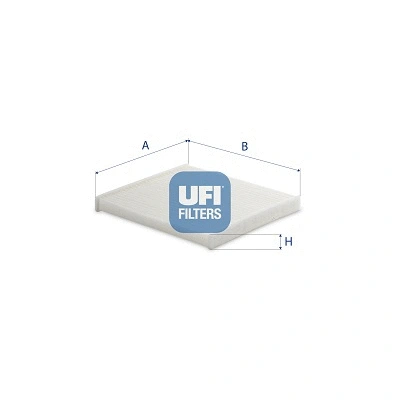 Filtre, air de l'habitacle UFI 53.186.00