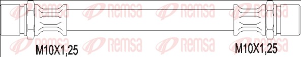 Flexible de frein REMSA G1900.49