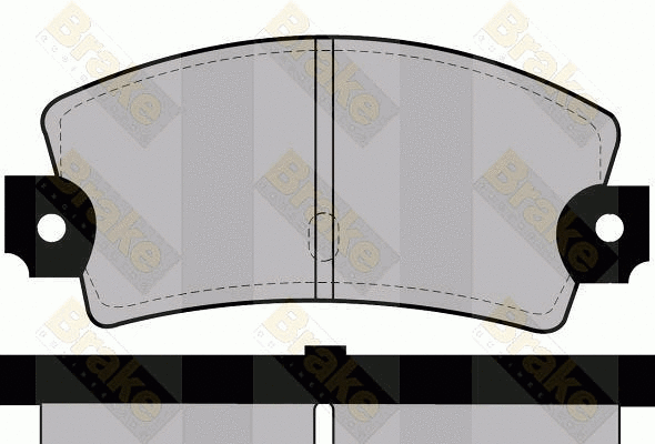 Kit de plaquettes de frein, frein à disque Brake ENGINEERING PA276