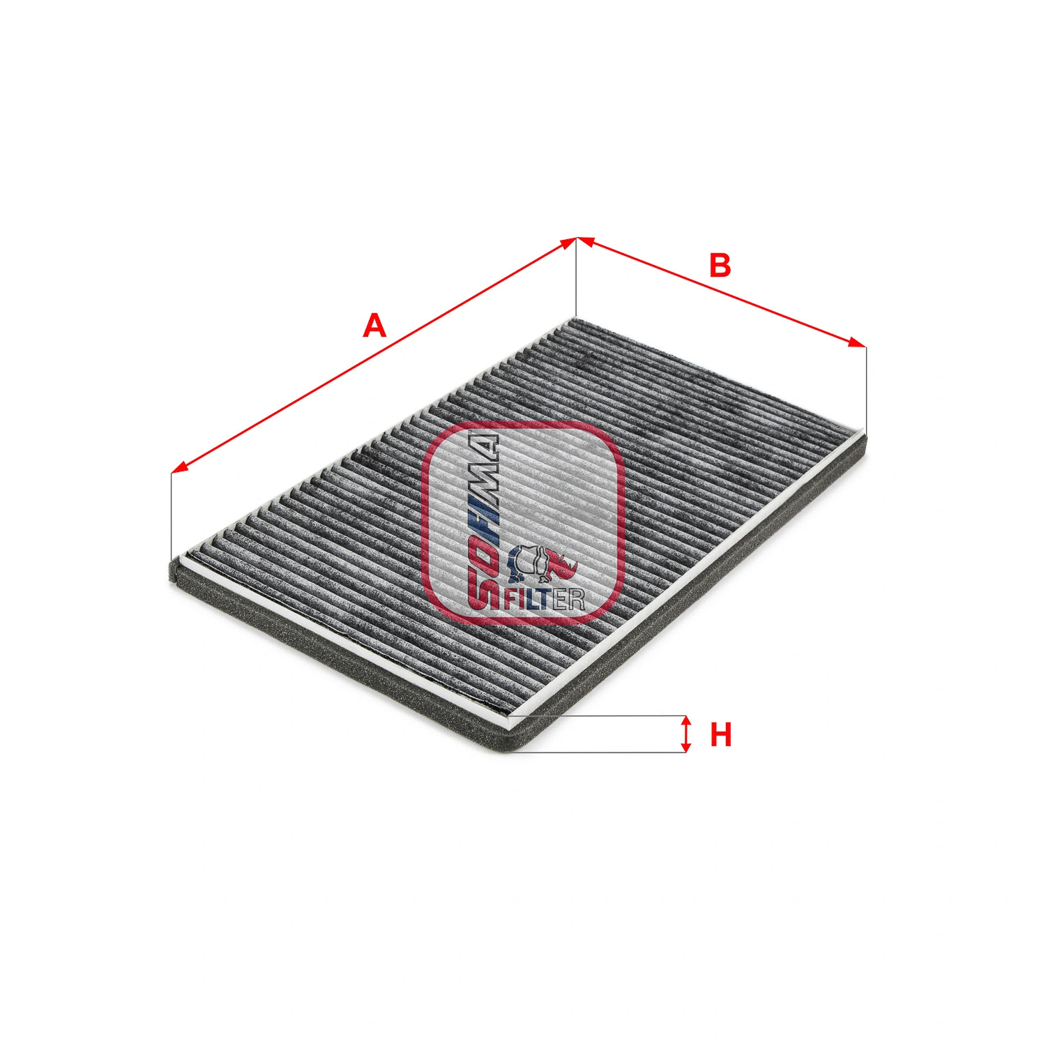 Filtre, air de l'habitacle SOFIMA S 4278 CA
