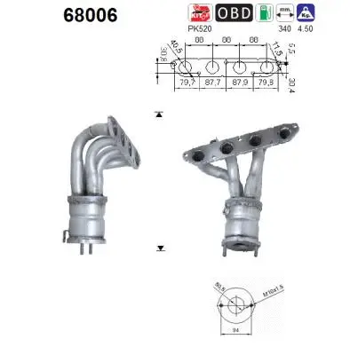Catalyseur AS 68006