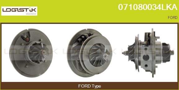 Groupe carter, turbocompresseur LGK 071080034LKA