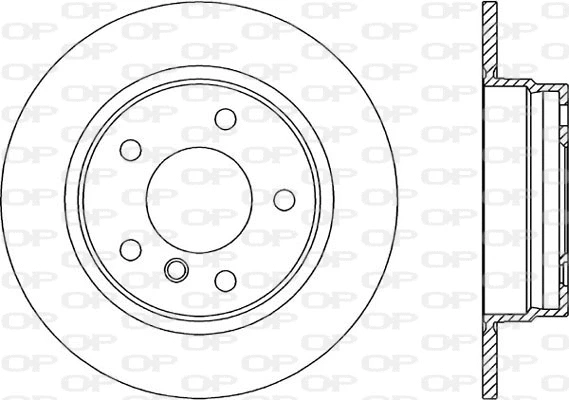 Disque de frein OPEN PARTS BDR1094.10