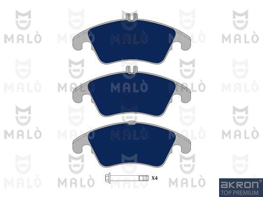Kit de plaquettes de frein, frein à disque AKRON-MALÒ 1050944