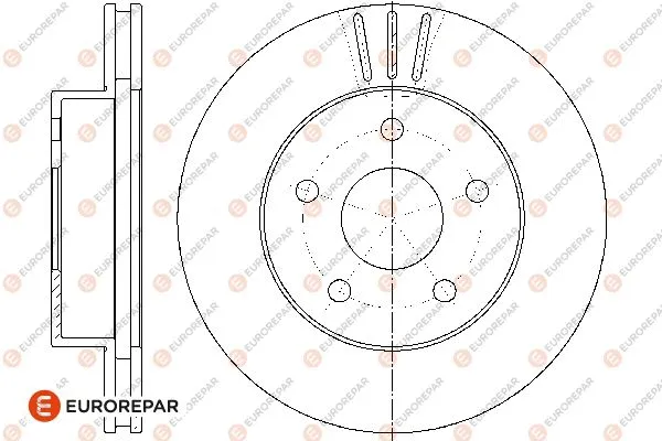 Disque de frein EUROREPAR 1676012980