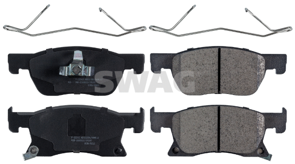 Kit de plaquettes de frein, frein à disque SWAG 42 11 6239