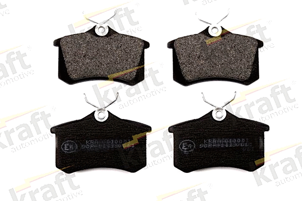 Kit de plaquettes de frein, frein à disque KRAFT AUTOMOTIVE 6010041