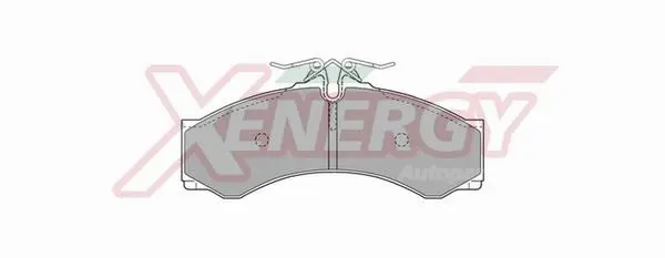 Kit de plaquettes de frein, frein à disque AP XENERGY X40651