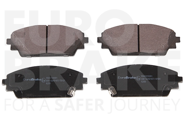 Kit de plaquettes de frein, frein à disque EUROBRAKE 5502223261