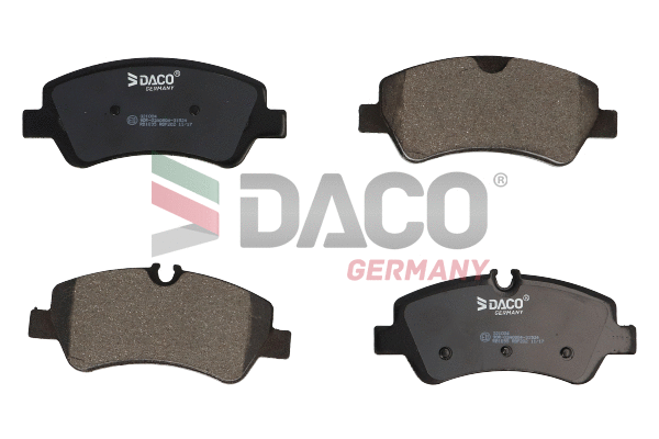 Kit de plaquettes de frein, frein à disque DACO Germany 321004