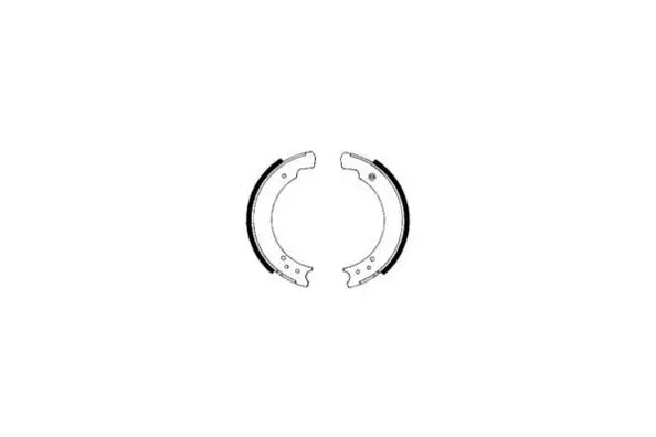 Jeu de mâchoires de frein E.T.F. 09-0565