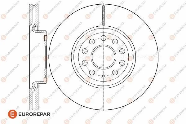 Disque de frein EUROREPAR 1618873780