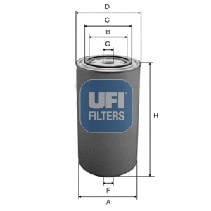 Filtre à carburant UFI 24.089.00