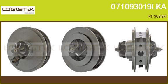 Groupe carter, turbocompresseur LGK 071093019LKA