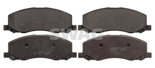 Kit de plaquettes de frein, frein à disque SWAG 40 11 6149