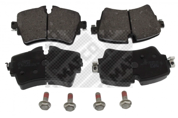 Kit de plaquettes de frein, frein à disque MAPCO 6114