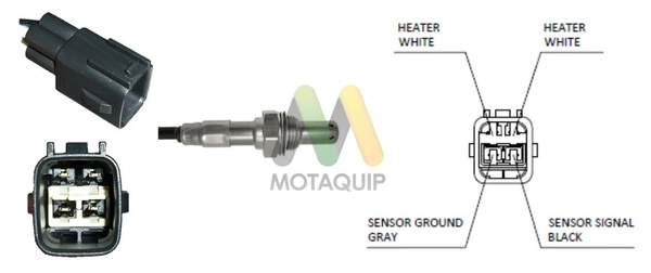 Sonde lambda MOTAQUIP LVOS2043