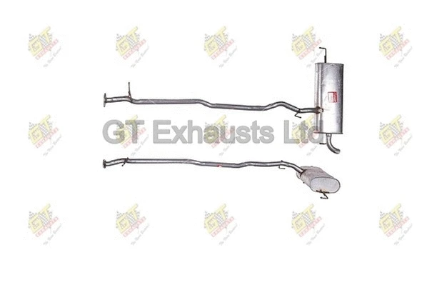 Silencieux arrière GT Exhausts GDN661