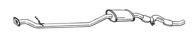Silencieux avant Vellerand 14951