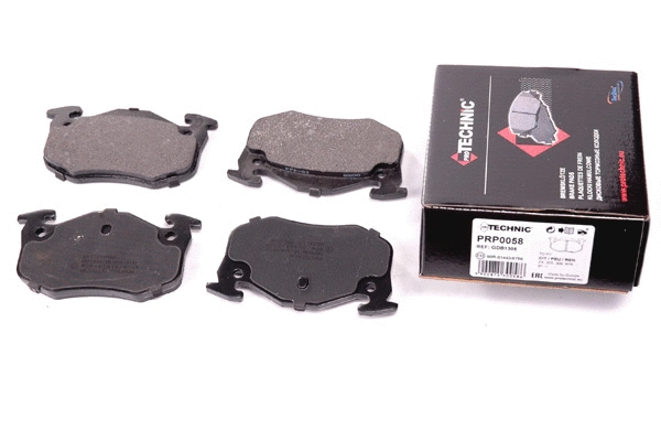 Kit de plaquettes de frein, frein à disque PROTECHNIC PRP0058