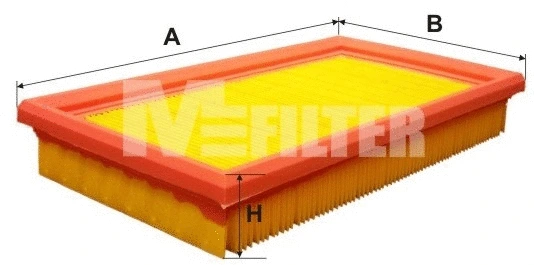 Filtre à air MFILTER K 190