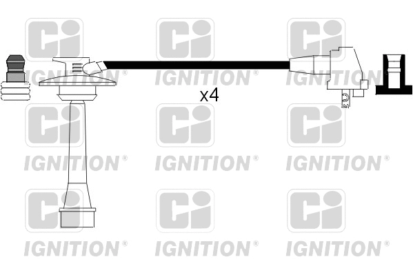 Kit de câbles d'allumage QUINTON HAZELL XC952