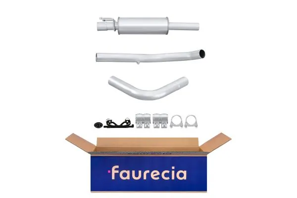Silencieux central HELLA 8LC 366 023-861