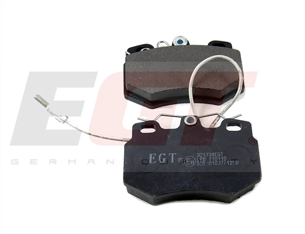 Kit de plaquettes de frein, frein à disque EGT 321738EGT