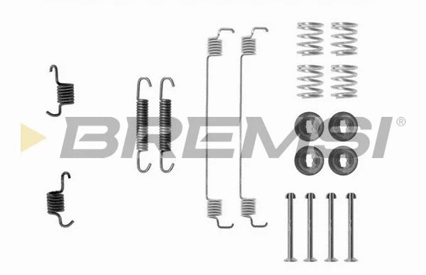 Kit d'accessoires, mâchoire de frein BREMSI SK0777