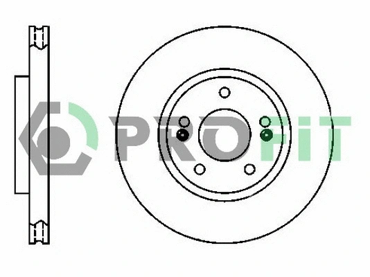 Disque de frein PROFIT 5010-1292