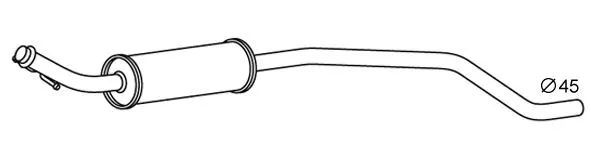 Silencieux central VEGAZ GmbH CS-413