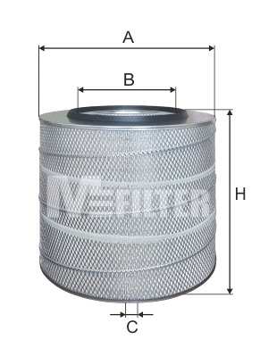 Filtre à air MFILTER A 871