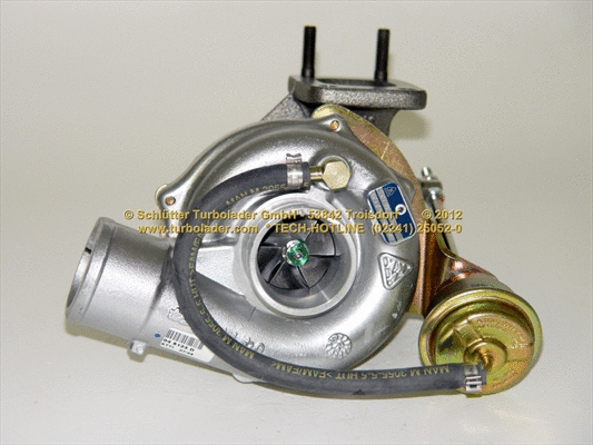 Turbocompresseur, suralimentation SCHLÜTTER TURBOLADER 172-02768