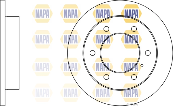 Disque de frein NAPA NBD5888
