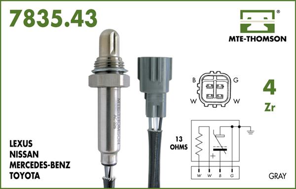 Sonde lambda VEGAZ GmbH ULS-370