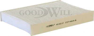 Filtre, air de l'habitacle GOODWILL AG 422 CF
