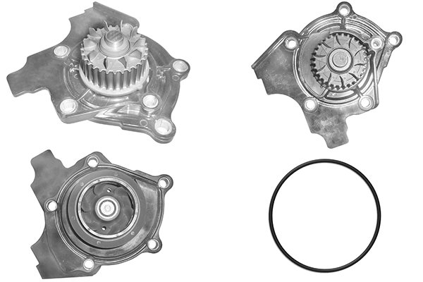 Pompe à eau, refroidissement du moteur TECDRIVE TPAE0297