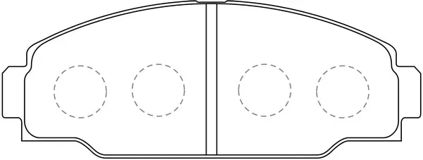 Kit de plaquettes de frein, frein à disque SB BP21212