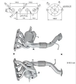 Catalyseur VEGAZ GmbH MZK-813