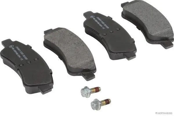 Kit de plaquettes de frein, frein à disque HERTH+BUSS JAKOPARTS J3600819