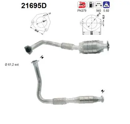 Catalyseur AS 21695D
