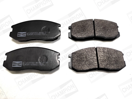 Kit de plaquettes de frein, frein à disque CHAMPION 572375CH