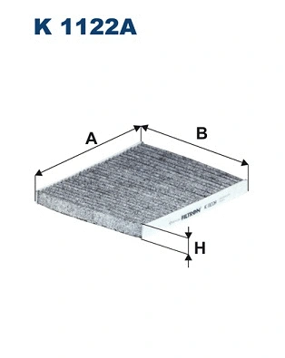 Filtre, air de l'habitacle FILTRON K 1122A