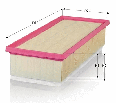 Filtre à air TECNECO FILTERS AR1710PMS
