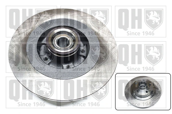 Disque de frein QUINTON HAZELL BDC6167