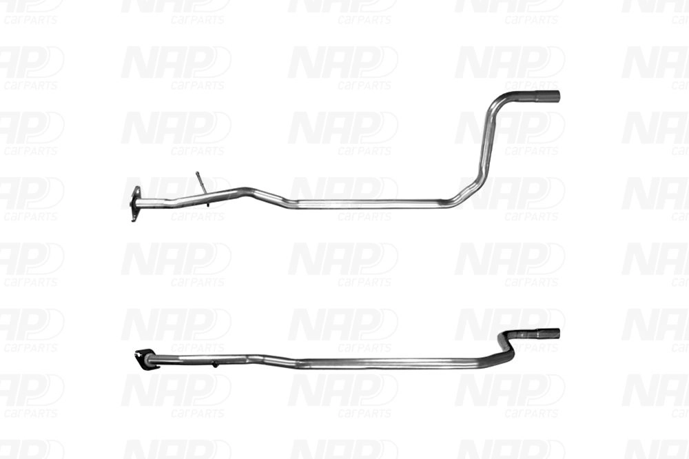 Tuyau d'échappement NAP carPARTS CAC10420